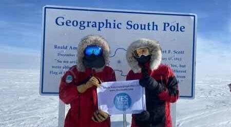 Mark South Pole